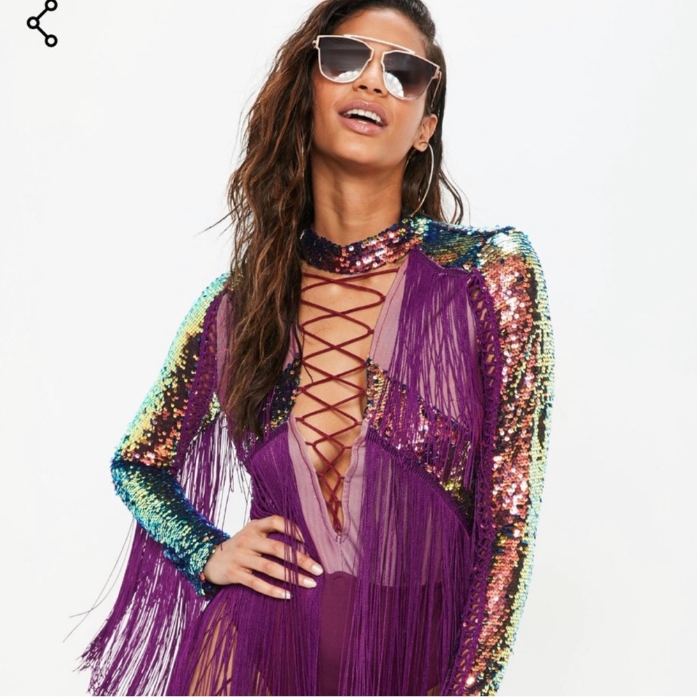 Like New Missguided Bodysuit Size 6